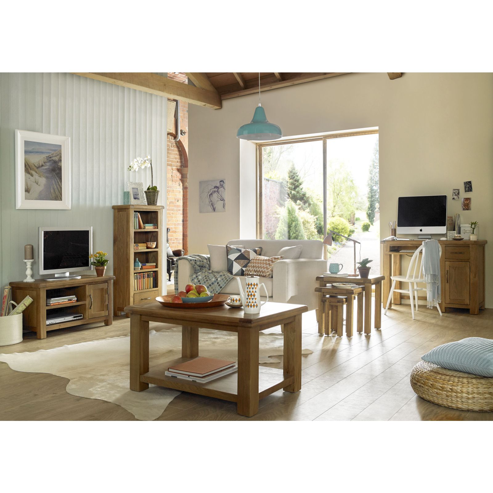 Rushden solid oak furniture small petite storage cupboard eBay