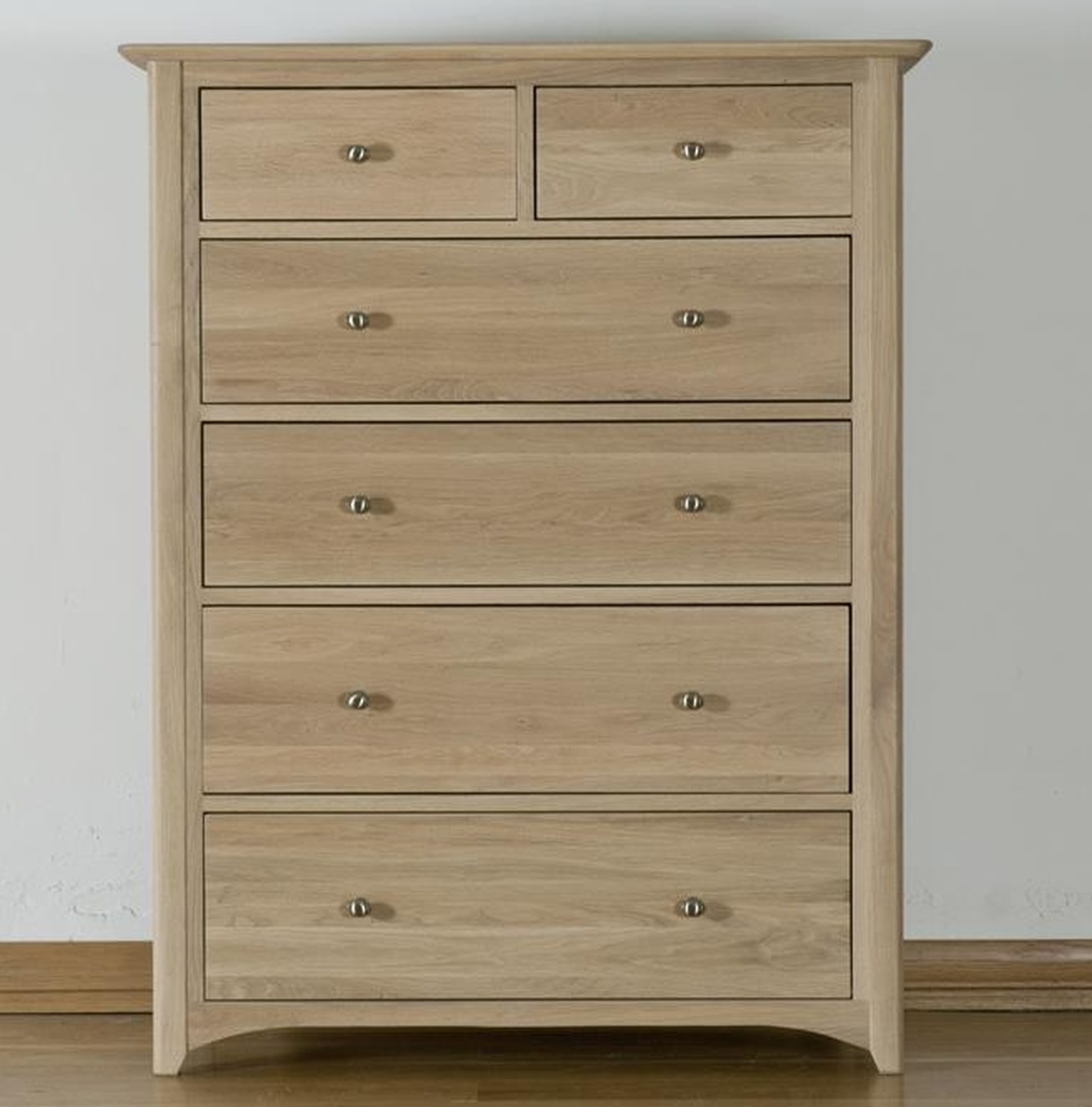 Chatsworth solid oak bedroom furniture 2 over 4 chest of drawers eBay