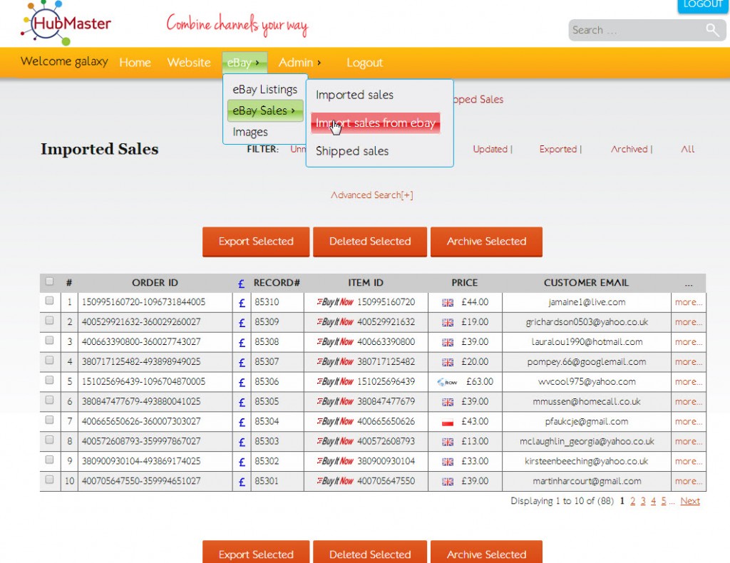 New Look Interface