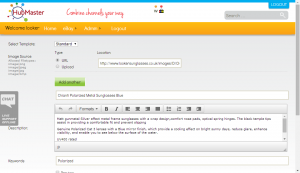 Prepare description code
